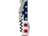 stainless steel American Flag Corkscrew