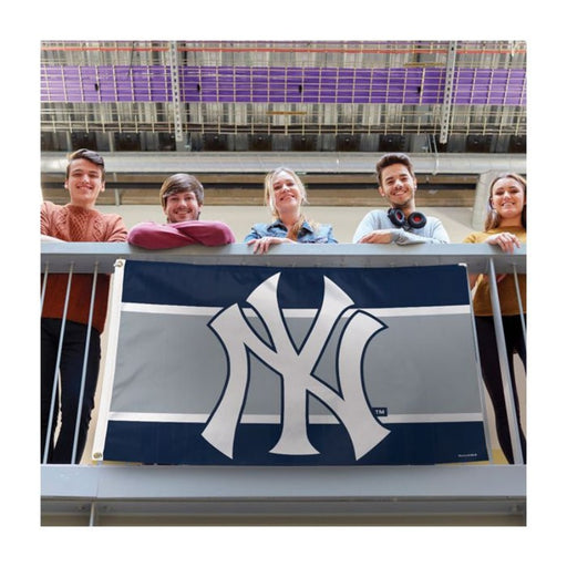 3x5' New York Yankees Horizontal Stripe Polyester Flag