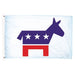 3x5' Democrat Nylon Flag - Made in the USA