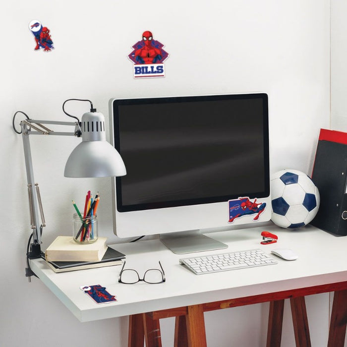 Buffalo Bills Spider-Man Decal Pack