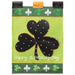 Fleur De Shamrock Applique Banner Flag