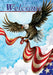 Patriotic Eagle Decorative Banner Flag