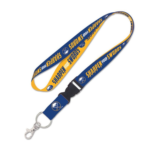 Buffalo Sabres Slogan Lanyard w/ Breakaway Buckle