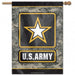 digital camo background with the black army logo