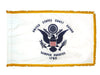3x5' US Coast Guard Indoor Nylon Flag w/ Fringe