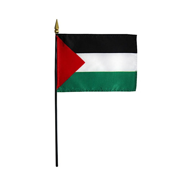 4x6" Palestine Stick Flag