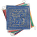 flag string with the golden wind horse and tibetan text