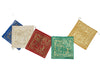 flag string with the golden wind horse and tibetan text