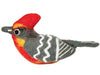 Vermillion Flycatcher Wild Woolies Bird Ornament