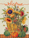 Sunflower Basket Banner Flag