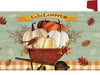 Pumpkin Wheelbarrow Mailbox Cover