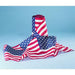 us flag repeated pattern bunting roll