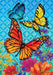 Butterflies & Wildflowers 2-Sided Banner Flag