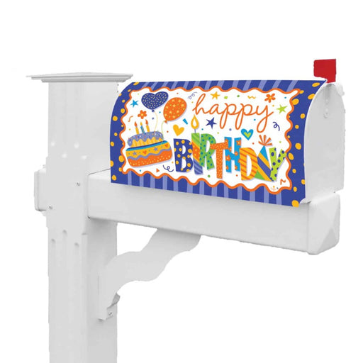 Happy Birthday Mailbox Cover