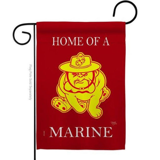 us marine corps themed garden flag
