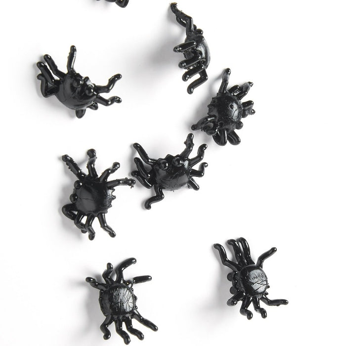 Sticky Creepin Mini Halloween Spiders