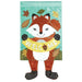 Welcome Fox Crazy Legs Garden Flag