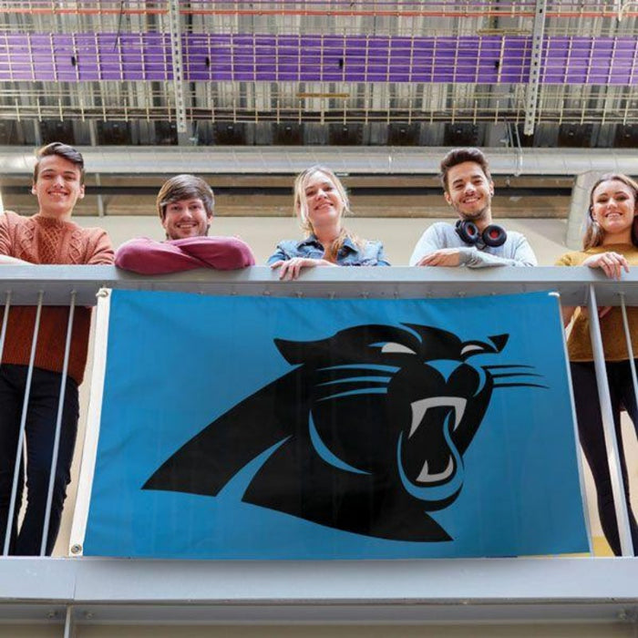 3x5' North Carolina Panthers Polyester Flag