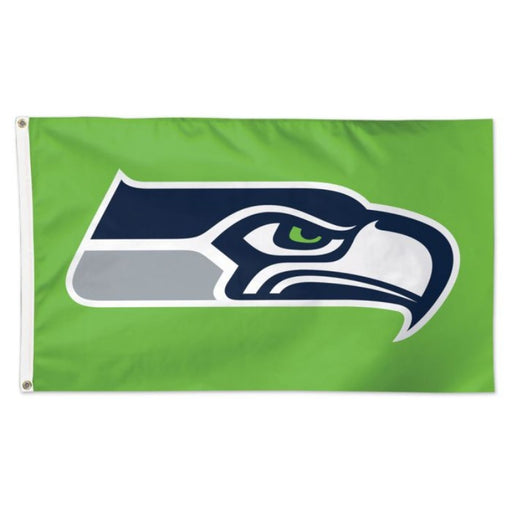 Seattle Seahawks Green Polyester Flag