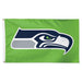 Seattle Seahawks Green Polyester Flag