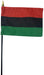 Afro-American Stick Flag
