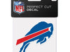 perfect cut decal of the buffalo bills charging buffalo logo