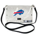 Buffalo Bills Clear Envelope Purse measures 10 inches wide, by 6.5 inches tall & 0.5 inches deep
