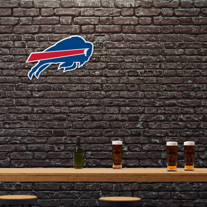 Buffalo Bills Logo Shaped Felt Pennant