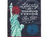 Liberty & Justice For All Applique Garden Flag