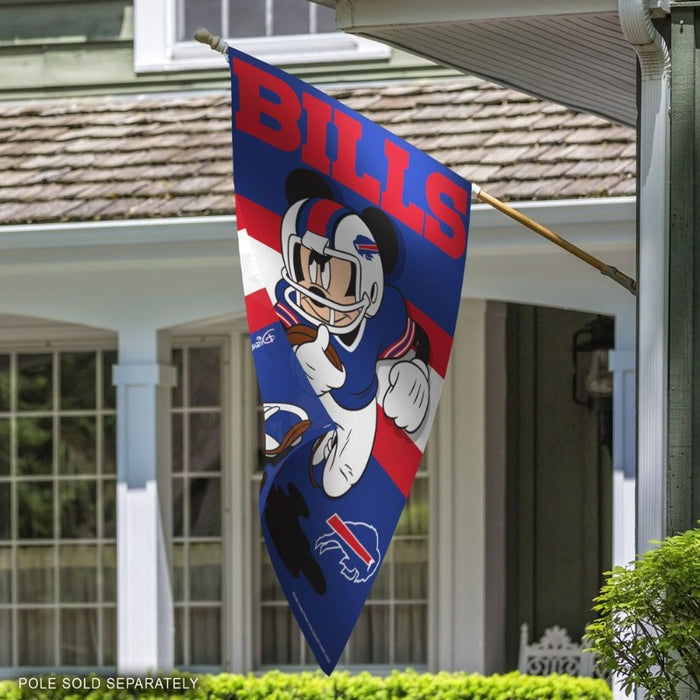 Buffalo Bills Mickey Mouse Banner Flag