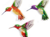 there are 3 different Hummingbird Design Wall Plaques available, each sold separately