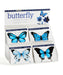 Assorted Style Butterfly Window Cling. shown in displayer