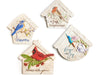 there are 4 different designs in the Bird House Stepping Stone/Wall Plaque collection, each sold separately