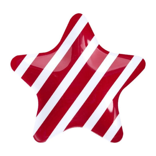 Stripes Patriotic Star 8" Melamine Plate