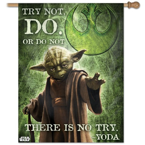 Star Wars Yoda Banner Flag