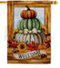 Fall Pumpkin Trio Banner Flag