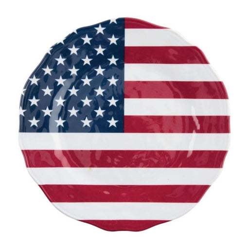American Flag 11" Melamine Plate