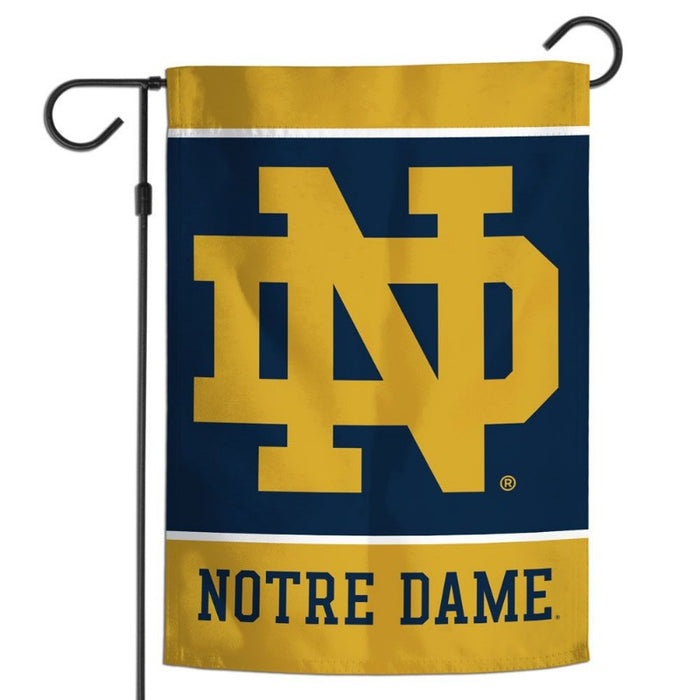 Notre Dame Logo Garden Flag