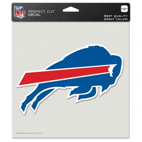 Buffalo Bills Logo Decal 8"x8" Perfect Cut