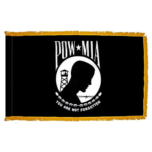 3'x5' POW-MIA Double Sided Indoor Nylon Flag