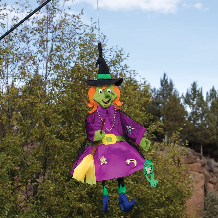 The Witch Applique Wind Critter