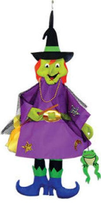 The Witch Applique Wind Critter
