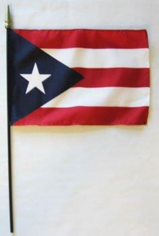 8x12" Puerto Rico Stick Flag