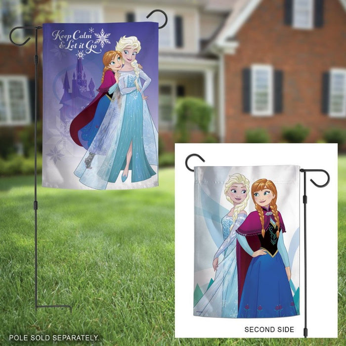Frozen Sisters Double Sided Garden Flag