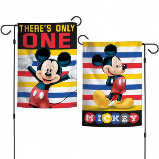 Only One Mickey Mouse Garden Flag
