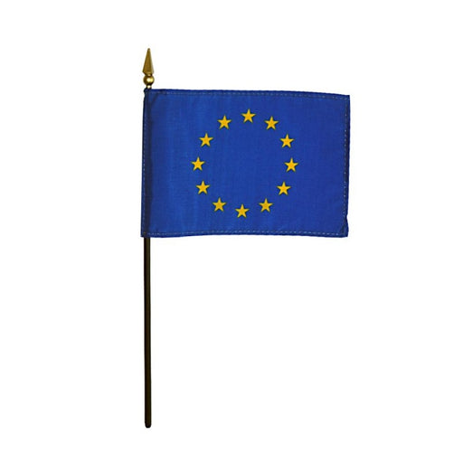 4x6" European Union Stick Flag