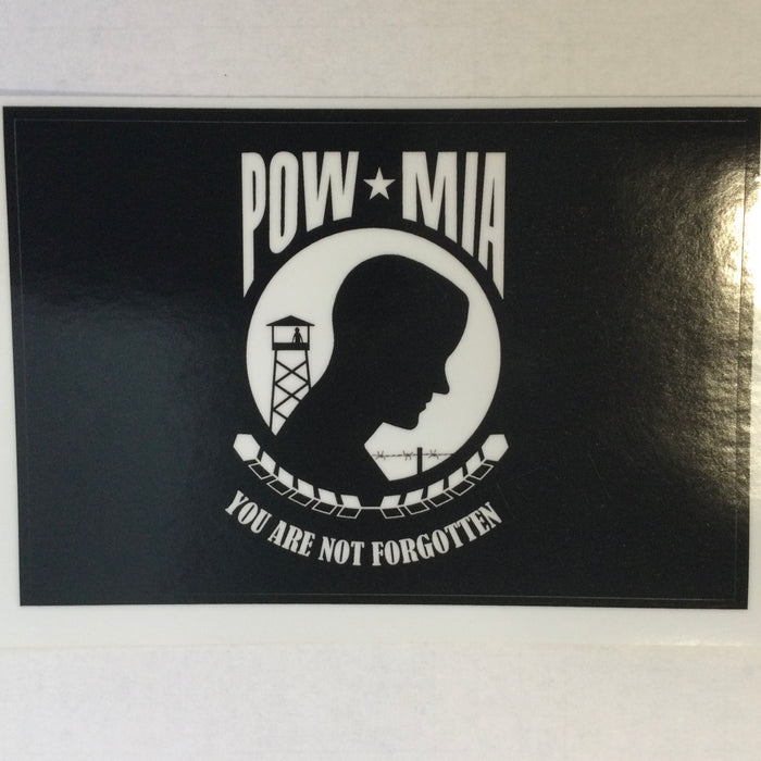 POW-MIA Decal - Made in USA
