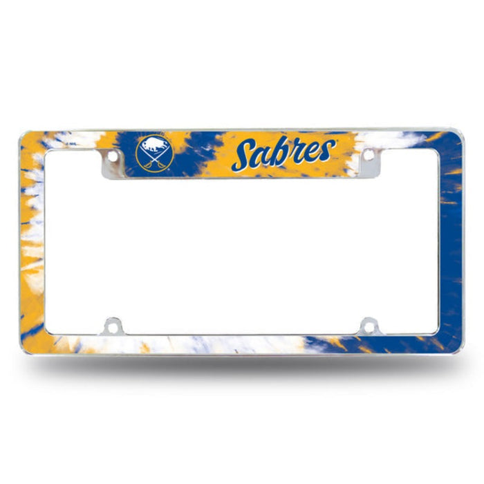 Buffalo Sabres Tie-Dye License Plate Frame