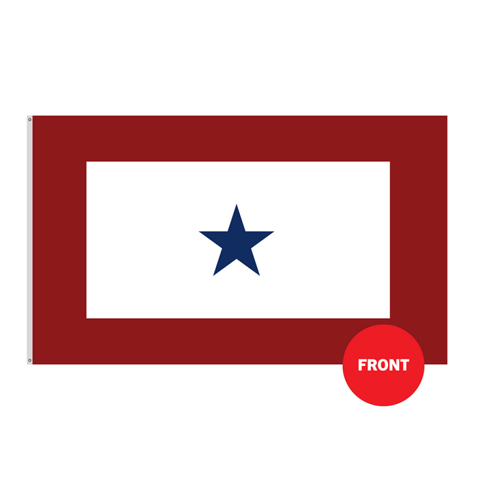 3x5' Service Star Polyester Flag - Made in USA