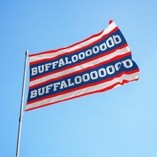 3x5' Buffalooooooo! Polyester Flag